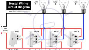 Hostel Wiring Circuit Diagram Working And Applications Electronics Circuit Multimeter Electronic Engineering
