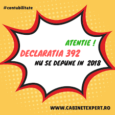 Contribuabilii care au obtinut, in 2014, venituri de alta natura decat cele salariale trebuie sa depuna, pana pe 25 mai 2015, o declaratie la agentia nationala de administrare fiscala (anaf). DeclaraÈ›ia 392 Ca Si Anul Trecut Nu Exista Termen LimitÄƒ De Depunere In Anul 2018 Pentru Raportare An Fiscal 2017 Nu Depunem Cabinetexpert Ro Blog Contabilitate
