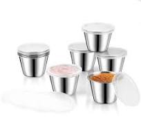 Eco-friendly 1 oz Manufacturer Portion Cups Sauce Container Hot Sale Dipping Sauce Cups 1 oz with Custom logo Printing