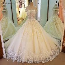 Das wichtigste kleid einer frau sollte gut gewählt sein. Ls00030 Wunderschone Cham Brautkleid Mit 3d Blumen Kurzen Armeln Ballkleid Spitze Hochzeit Kleid Vestidos De Noivas Echt Fotos Bridal Gown Lace Wedding Dressvestido De Noiva Aliexpress