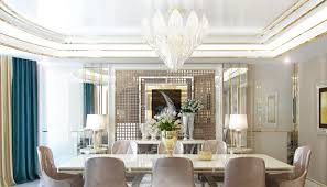 Gagasan tentang ruang makan outdoor sepertinya belum begitu familiar di indonesia. Interpretasi Baru Art Deco Di Interior Ruang Tamu Desain Antonovich Mewah