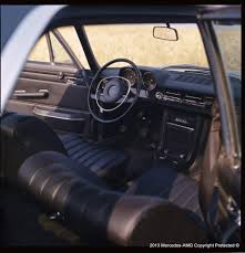 Interior Of The W114 8 250 Sedan Mercedes Benz Mercedes Benz
