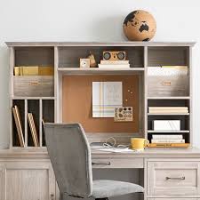 Create a home office with a desk that will suit your work style. Hampton Storage Desk Hutch Pottery Barn Teen