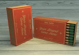 7 Best Match Box Mockup Psd For Branding 2019 Graphic Cloud Safety Matches Photo Layers Box Mockup