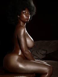 Hottest ebony nude model