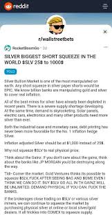 The gamestop (gme) short squeeze refers to an incident in which amateur traders drove up the price of stock for gamestop, . Genialer Coup Gme Womoglich Steht Eine Explosion Des Silberpreises Bevor Miningscout