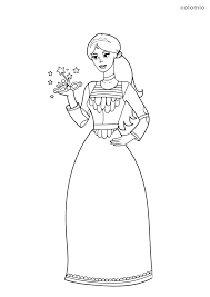 Besides you can color in the drawings of princess online. Princesses Coloring Pages Free Printable Princess Coloring Sheets