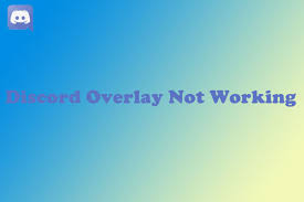 The platform is working to get various companies to approve overlays in order to prevent impersonation. How To Fix Discord Overlay Not Working