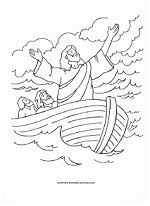 Jesus calms the storm color page, hd png download is free transparent png image. Free Bible Coloring Pages