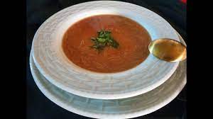 Tomato Vermicelli Soup Soup Vermicelli Soup شوربة شعرية بالطماطم شورب Food Delicious Yummy Food