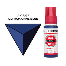 AK-Interactive: Quick Gen Acrylic Contrast - Ultramarine Blue 18 ml