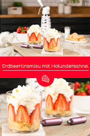 Detail Rezept Erdbeertiramisu Espuma Rezepte Holunder