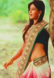Samantha recent hot navel stills in saree | hot wallpapers. Samantha Akkineni Telugu Song Hot Navel Show In Saree Indiancelebblog Com