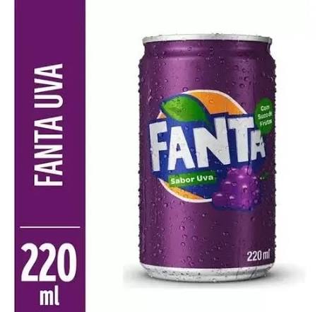 Fanta Uva Lata 220ml
