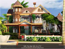 It's easy to add color to your landscape—and it's so much fun! Muslim Beauty House By Mychqqq At Tsr Sims 4 Updates