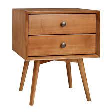 Check spelling or type a new query. Walker Edison Mid Century 2 Drawer Solid Wood Nightstand Caramel Lwr25mc2dca Rona