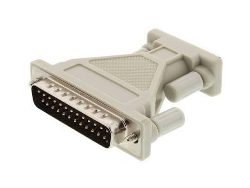 Serial / Parallel Adapter - DB9 Female to DB25 Male | Computer Cable Store