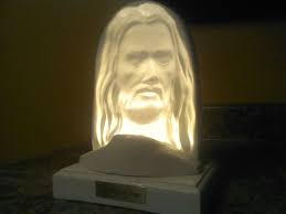 3d Jesus Night Light Lamp Statue Jesus Face By Manzanocrafts 34 95 Night Light Nite Lights Jesus Face