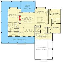 Each new project tries to integrate itself in what is this clarity can also be seen in modern house plans, which are typically designed as open spaces. 3 Bed Modern Farmhouse Plan With Open Concept Layout And A Bonus Room 25648ge Architectural Designs House Plans