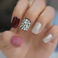 10 Most Inspiring Design Ideas For Short Nails 2021 Photo And Videos Stylish Nails Bedazzled nails or 3d nail art will lose steam in 2021 because it is very hard to clean and remove, iterates celebrity nail artist mo qin.