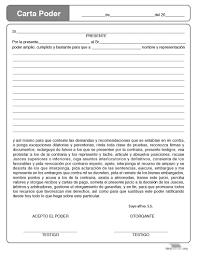 Formato de carta listo para llenar. Carta Poder Para Llenar Word Como Llenar Una Carta Poder Para Cobrar Finiquito