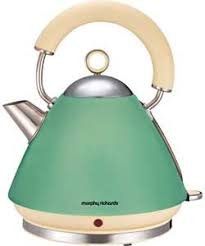 Morphy Richards Vintage Kettle Green Traditional Kettles Sage Green Kettle