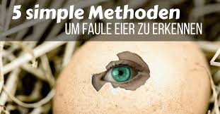 Legen sie das ei vorsichtig in ein glas mit wasser und beobachten sie es. á…á… Eier Noch Gut So Finden Sie Es Am Schnellsten Raus