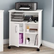 South Shore Smart Basics Printer Stand Multiple Finishes White Home Office Furniture Cheap Office Furniture Feminine Home Offices