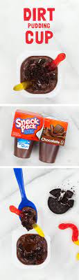 Dirt Pudding Cups Snack Pack Pudding Dirt Pudding Fun Kids Food