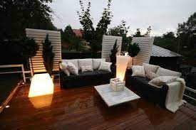 I love using items that might get tossed out to. Outdoor Living Spaces 25 Ideas To Improve Outdoor Home Decorating With Lights Backyard Seating Outdoor Living Space Modern Outdoor Seating