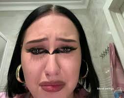 my eyeliner before the most important event of my life: