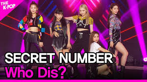 The group consists of jinny, denise, soodam, dita and léa. Secret Number Who Dis ì‹œí¬ë¦¿ë„˜ë²„ Who Dis The Show 200616 Youtube
