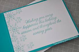 Additionally, sending along new baby flowers with your card will make your message go the extra mile and help inspire the new mom. Business Christmas Card Sayings Quotes 30 Christmas Card Sentiment Messages The Organised Housewife Dogtrainingobedienceschool Com