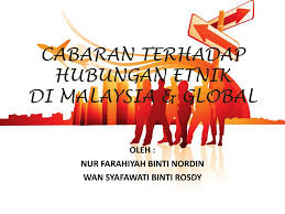 Secara etimologis, maqasid (arab, مقاصد) merupakan bentuk jamak dari maqsad (مقصد) yang berasal dari fi'il (kata kerja). Ppt Cabaran Terhadap Hubungan Etnik Di Malaysia Global Powerpoint Presentation Id 6281831