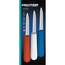 Dexter Russell S104 3rwc Sani Safe 3 Color Paring Knives 3 Pk Paring Knife Knife Hand Sharpened