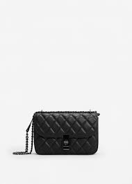 Quilted Chain Bag Woman Mango Denmark Cantalar Omuz Cantasi Canta