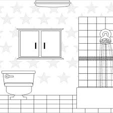 Communal bathroom pixel perfect linear icon. Bathroom Clipart Outline Bathroom Outline Transparent Free For Download On Webstockreview 2021