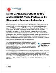 The samples will be stored appropriately and will be tested within 24 to 72 hours. Covid 19 Sars Cov 2 Diagnostic Solutions Laboratory