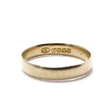 1893 Wedding Band From Glasgow Scotland Victorian Rings Vintage Custom Wedding Rings Wedding Band Engraving
