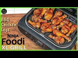 Ninja Foodi Xl Grill Bbq Chicken Legs Ninja Foodi Xl Grill Recipes Youtube In 2021 Grilling Recipes Bbq Grilled Chicken Recipes Grilled Meat Recipes