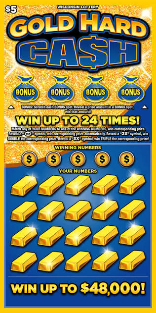 GOLD HARD CASH (2491) | Wisconsin Lottery