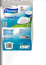 Fromage Blanc 3 2 Mat Gr Sur Produit Fini Paturages 800 G