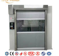 Fast rolling door industrial cargo air shower for clean room