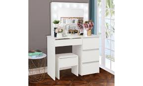 Our ranges are stylish and extremely good value for money with superb features. Up To 49 Off On Vanity Table Set With Lighted Groupon Goods
