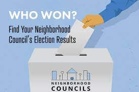 — and council representatives from divisions and. Who Won Find Your Neighborhood Council Election Results Empowerla