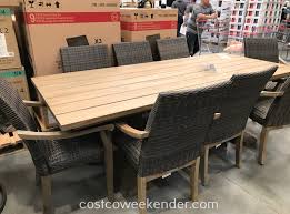 Check spelling or type a new query. 9 Piece Teak Dining Set Costco Weekender