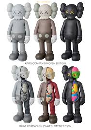 Kaws Companion Open Edition Kaws Companion Flayed Open Edition By Medicom Toys Kaws Toys Action Figures Toys Art Toy