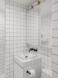 Black And White Geometric Bathroom Tiles Two Graphic Bathroom Tile Ideas Courtesy Of Tali Roth Bathroom Makeover Small Bathroom Tile Bathroom