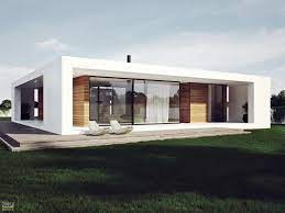 Facade | the designer by metricon fortitude, on display in warragul, vic. Modern Plan Of Single Storey House In Stylish Design With White Facade And Wooden Deck Decoration Plans Facade House Flat Roof House Contemporary House Design