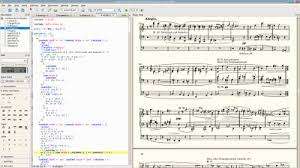 Sheet music plus is the best sheet music store in the world. Frescobaldi Edit Lilypond Sheet Music With Ease
